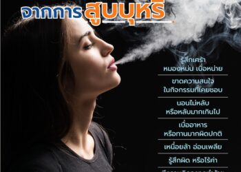 แค่สูบบุหรี่ เท่ากับเสี่ยงโรคซึมเศร้า