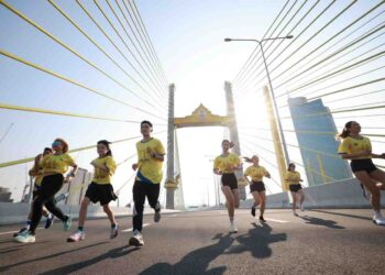 โค้งสุดท้าย! ร่วมสร้างประวัติศาสตร์กับกิจกรรมเดิน-วิ่งลอยฟ้าบนสะพานทศมราชัน ในงานมหกรรมสุขเต็มสิบ