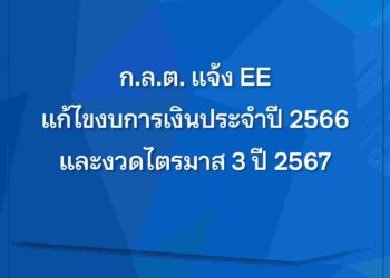 ก.ล.ต. ให้ EE แก้ไขงบการเงินปี 66 และงวดไตรมาส 3 ปี 67