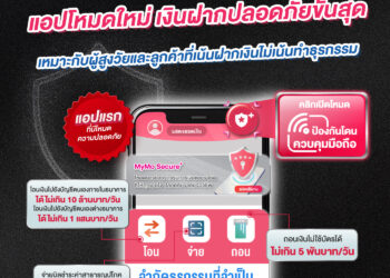 ออมสิน ชวนใช้ MyMo Secure Plus ป้องกันถูกมิจฉาชีพดูดเงินออกจากแอป