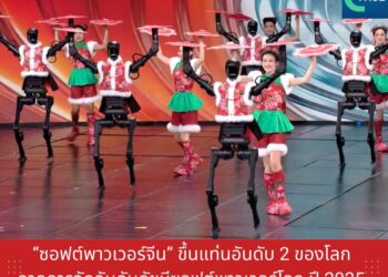 ‘ซอฟต์พาวเวอร์จีน’ ขึ้นแท่นอันดับ2ของโลก จากการจัดอันดับดัชนีซอฟต์พาวเวอร์โลก ปี2025