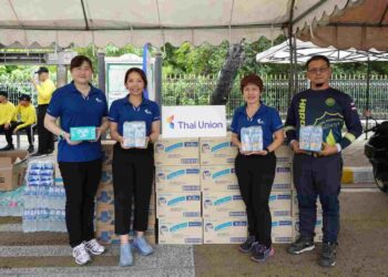 กลุ่มไทยยูเนี่ยนสนับสนุนการค้นหาผู้ประสบภัยแผ่นดินไหว มอบเสบียงจากโปรตีนดี เพื่อคณะทำงาน และสุนัขกู้ภัย K9