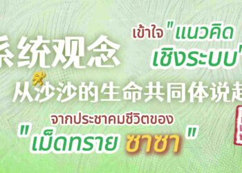 แผนภาพความทันสมัยแบบจีน : เข้าใจ‘แนวคิดเชิงระบบ’ ผ่าน‘เม็ดทรายซาซา’