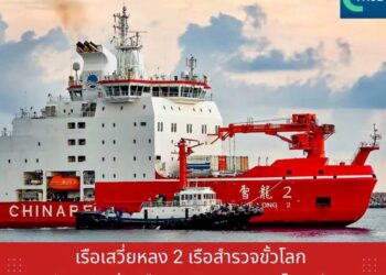 เรือเสวี่ยหลง 2 เรือสำรวจขั้วโลก กับความร่วมมือทางวิทยาศาสตร์ไทย-จีน