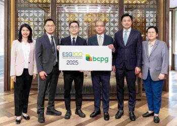 BCPG ติดทำเนียบบริษัทกลุ่ม ESG100 ต่อเนื่องเป็นปีที่ 8