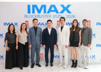 เมเจอร์ ซีนีเพล็กซ์ จัดงาน “IMAX OPEN HOUSE 2025 – 2026 MOVIE BLOCKBUSTER” ชวนพันธมิตรชมศักยภาพโรงภาพยนตร์ IMAX with Laser ที่ล้ำสมัยดีที่สุดของโลก พร้อมเผยไลน์อัพหนังดังที่เตรียมเข้าฉายและสร้างโอกาสทำกิจกรรมการตลาดร่วมกัน