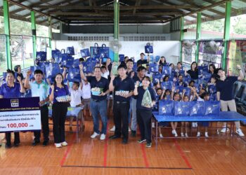 BAM สนับสนุนโรงเรียนบ้านเนินทองราษฎร์พัฒนา จ.พิษณุโลก จัดทำโครงการโรงเรียนต้นคิด ชีวิตยั่งยืน เพื่ออาหารกลางวัน ปีที่ 4