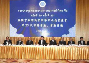 ดัชนีความเชื่อมั่นหอการค้าไทย-จีน ชี้ เศรษฐกิจไทยปี 69 ยังเผชิญความเสี่ยง