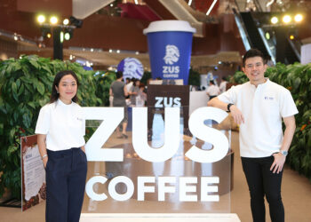 ZUS COFFEE รุกตลาดไทย ตั้งเป้าเปิด 50 สาขาในปี 2569