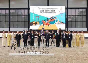 สมาคมกีฬาขี่ม้า เผยความสำเร็จ “Princess’s Cup Thailand 2025”