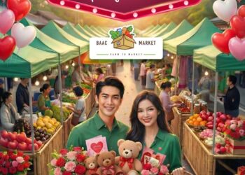 ธ.ก.ส. จัดงานตลาดนัดส่งท้าย“เดือนแห่งความรัก” 25 – 27 กุมภาพันธ์ 69