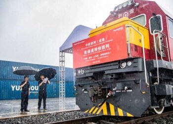 ยอดขนส่งสินค้าผ่านรถไฟด่วนจีน-ยุโรปเพิ่มขึ้น 25% ใน 2 เดือนแรกของปี 2026