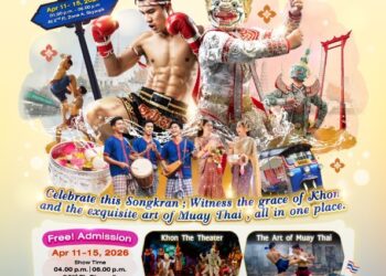 สงกรานต์นี้มีดีกว่าที่คิด ! เช็กอินเครือเอ็ม บี เค ชมโขนชุดใหญ่-มวยไทยทรงพลัง พร้อมจุดสรงน้ำ เสริมสิริมงคลทั่วกรุงและปทุมธานี
