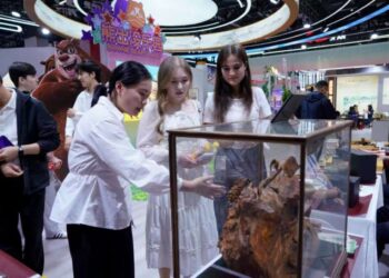 นักศึกษาต่างชาติร่วมสัมผัสเสน่ห์ ‘วัฒนธรรม-สินค้าสีเขียว’ ในเจียงซี