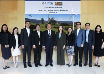 กรุงศรี–ราช กรุ๊ป ฉลองความสำเร็จในการออกและขายหุ้นกู้เพื่ออนุรักษ์สิ่งแวดล้อมมูลค่า 3,500 ล้านบาท