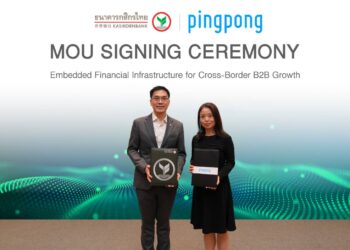 KBank จับมือ PingPong ลงนามความร่วมมือเชิงกลยุทธ์ เสริมแกร่งธุรกิจเชื่อมตลาดโลกผ่านโซลูชันชำระเงินข้ามพรมแดนครบวงจร