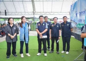 รมช.เกษตรฯ ติดตามสถานการณ์น้ำแม่น้ำยม ชูแผนพัฒนาแหล่งน้ำเสริมความมั่นคงเกษตรกร