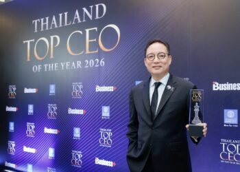 “ผยง ศรีวณิช” คว้ารางวัล “THAILAND TOP CEO OF THE YEAR 2026” 4 ปีซ้อน