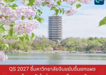 QS 2027 ชี้มหาวิทยาลัยจีนขยับขึ้นยกแผง สะท้อนพลังใหม่ของอุดมศึกษาเอเชีย