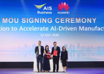 AIS Business ผนึก Huawei Cloud ลงนาม MOU ผสานศักยภาพคลาวด์ระดับโลกและโซลูชัน 5G อัจฉริยะ