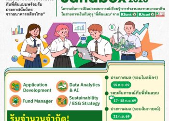 กสิกรไทยเปิดตัว AFTERKLASS Fin-Kareer Sandbox ชวนเยาวชนสัมผัสโลกอาชีพการเงินจริงกับพี่ต้นแบบ KBank ก่อนเลือกเส้นทางอนาคต