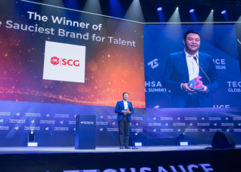 เอสซีจี คว้ารางวัล ‘The Sauciest Brand for Talent’