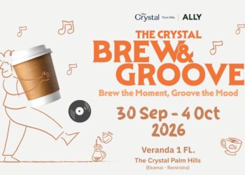 กลิ่นกาแฟหอมกรุ่น ผสานจังหวะดนตรีสุดกรูฟ “The Crystal Brew & Groove” บุกปาล์มฮิลส์ 30 ก.ย. – 4 ต.ค. นี้