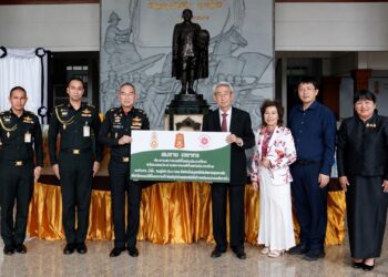 สมาคมแต้จิ๋วแห่งประเทศไทย มอบสิ่งของช่วยเหลือผู้ประสบอุทกภัยภาคเหนือ