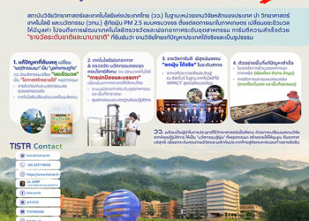 วว. แก้โจทย์ PM 2.5 วิกฤตระดับชาติ สู่รางวัลการันตีผลงานเพื่อคนไทย