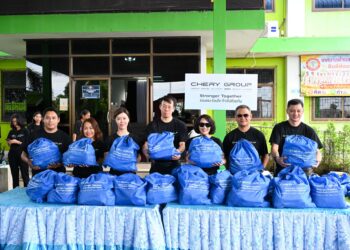 CHERY GROUP ส่งต่อความห่วงใยสู่ผู้ประสบภัยน้ำท่วม มอบถุงยังชีพและสิ่งของจำเป็น