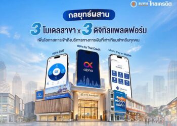 ไทยเครดิต ชูกลยุทธ์ผสาน “3 โมเดลสาขา x 3 ดิจิทัลแพลตฟอร์ม” เพิ่มโอกาสการเข้าถึงบริการทางการเงินที่เท่าเทียม