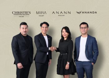 อนันดาฯ แต่งตั้ง Christie’s International Real Estate Thailand เป็นพันธมิตรหลัก ในการดูแลการตลาดและการขาย “อนันณ์ วิลล่า” วิลล่าส่วนตัว 12 หลัง